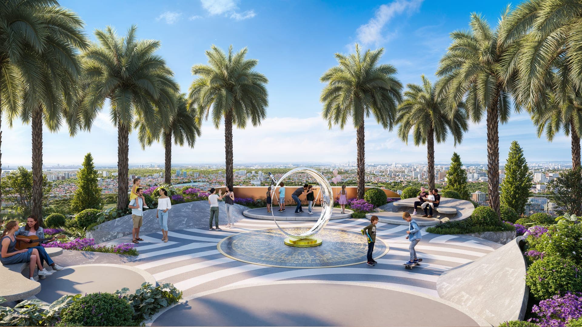 Rooftop di sản & đài ngắm sao
