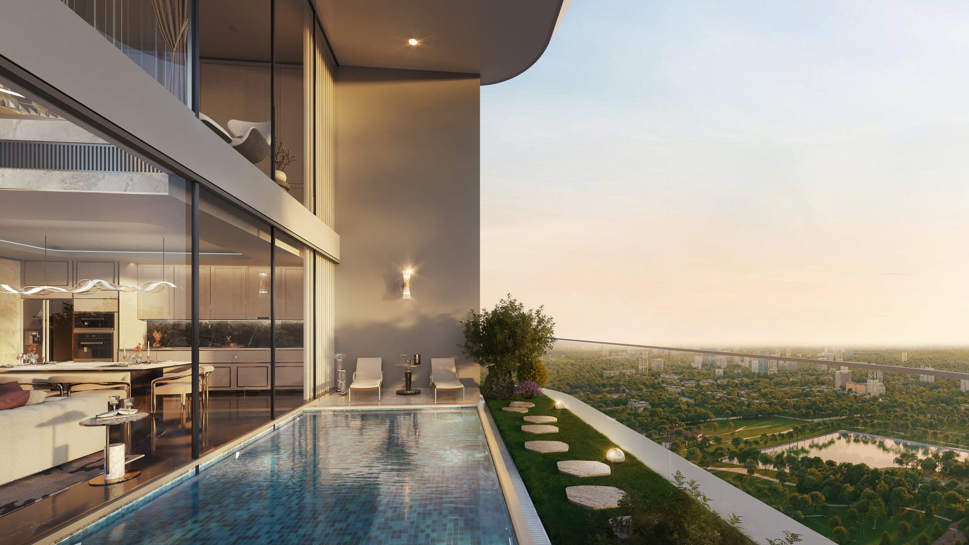 Tiện ích Rivea Residences — nghỉ dưỡng trên cao
