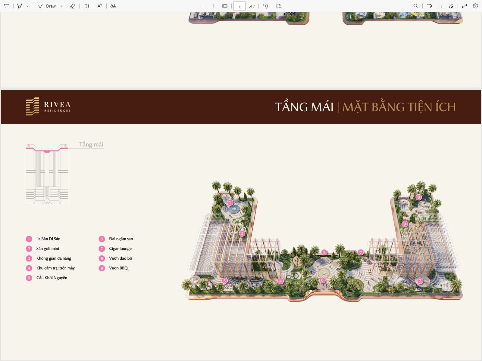 Mặt bằng & cấu trúc tòa tháp